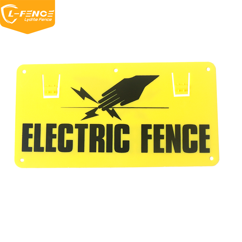 Lydite® Electric Fence Warning Sign